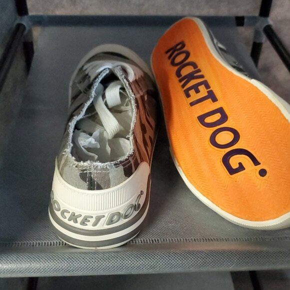 Rocket Dog Jazzin Plush Comfort Camo Sneakers Size 10 - Picture 4 of 9